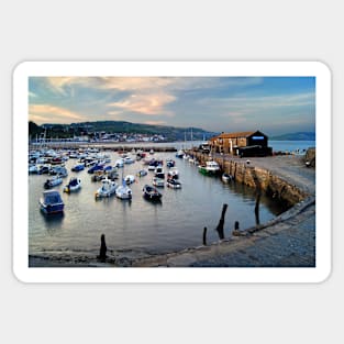 Lyme Regis Harbour Sticker